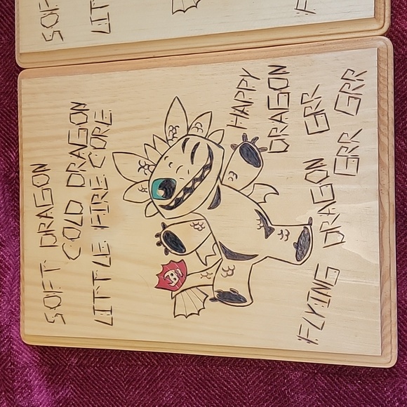 Toothless pyrography - Picture 2 of 7